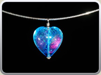 Aqua-Opalescent-Murano-Glass-Heart-Pendant